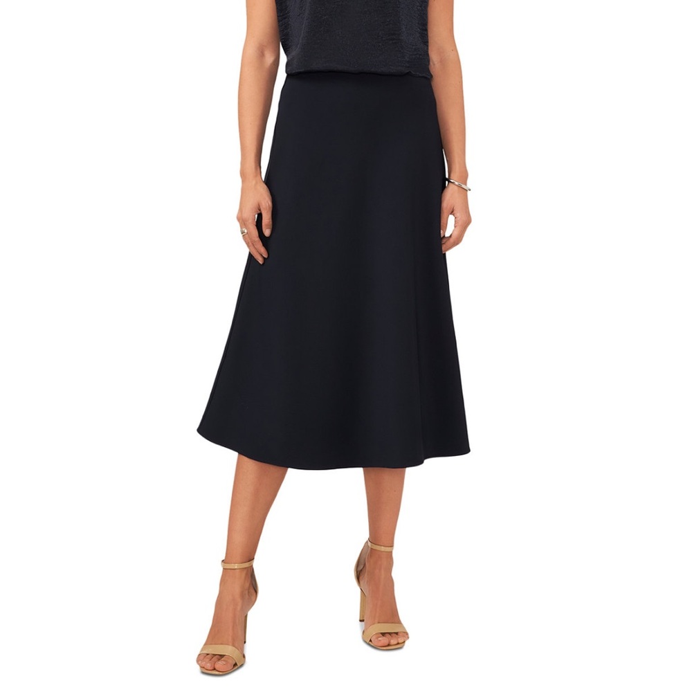Black midi skirt NEVER WORN!